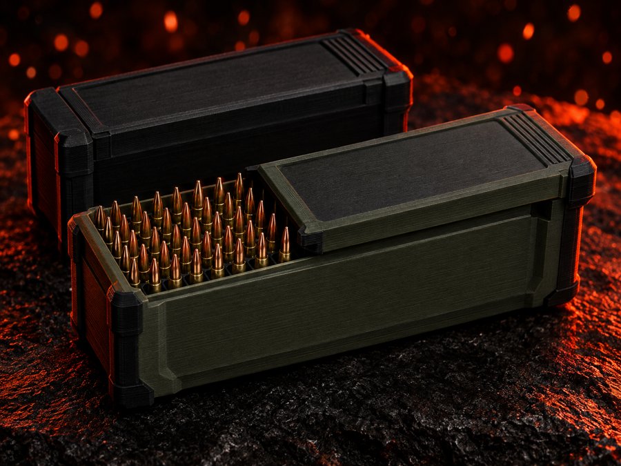 5.56 / .223 Ammo Box (50 rd)