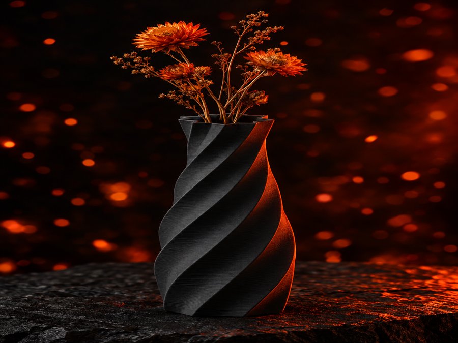 Twisted Spiral Vase