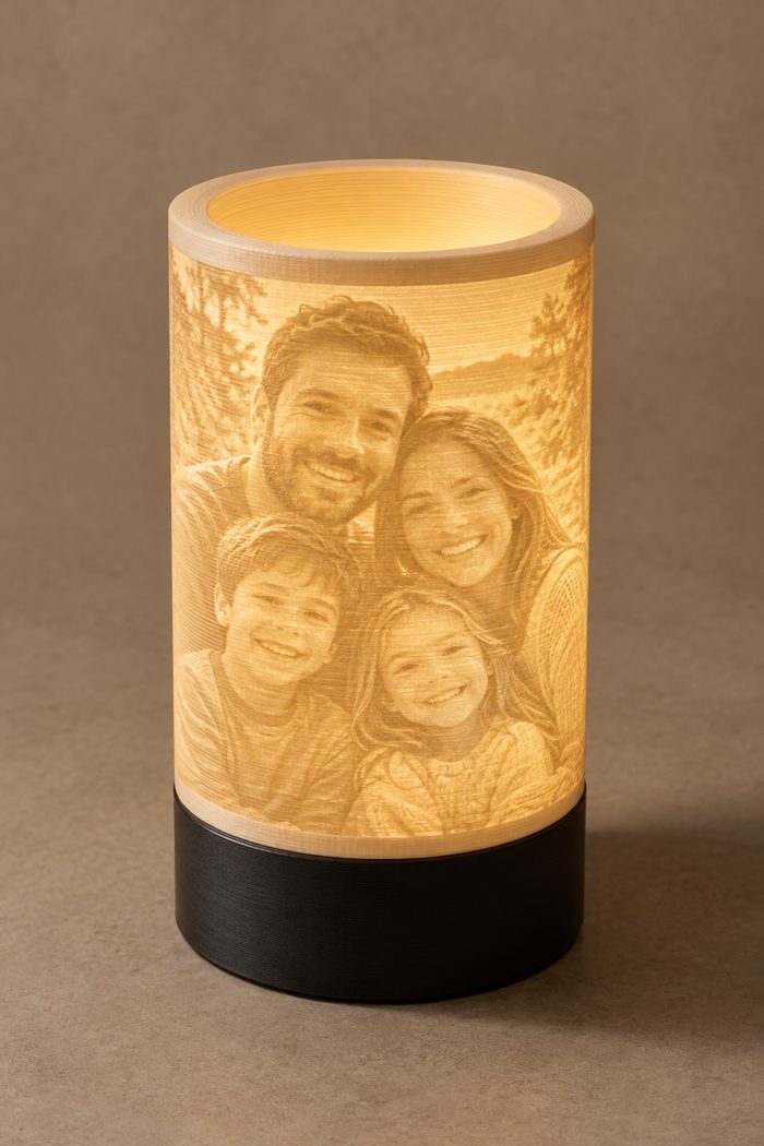 Photo Lithophane Lamp