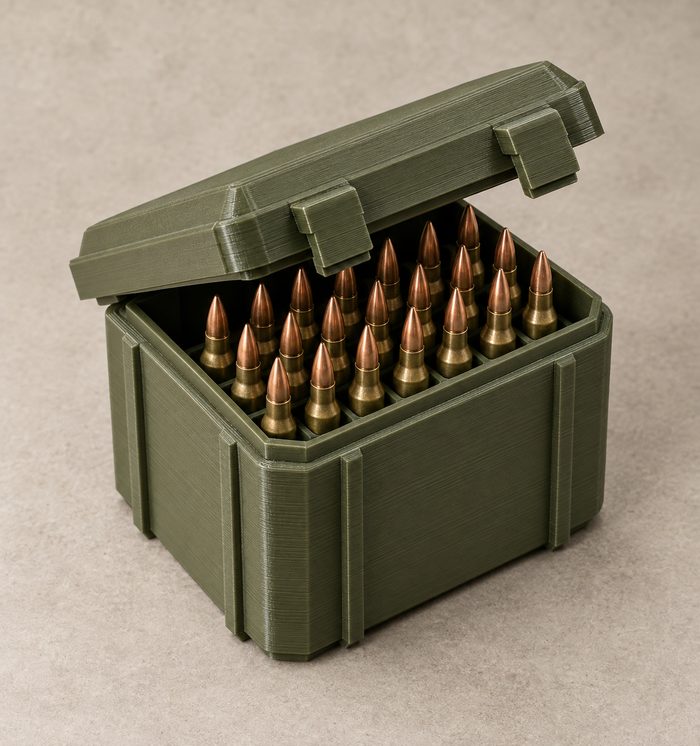 Rugged 5.56 Ammo Box (100 rd)