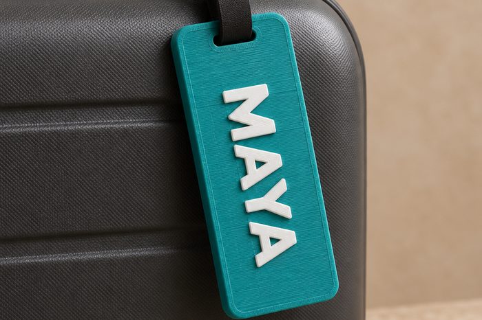 Personalized Luggage Tag